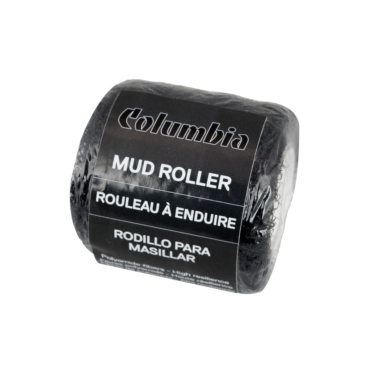 3-inch Columbia Corner Mud Roller Replacement made of black polymide fibers