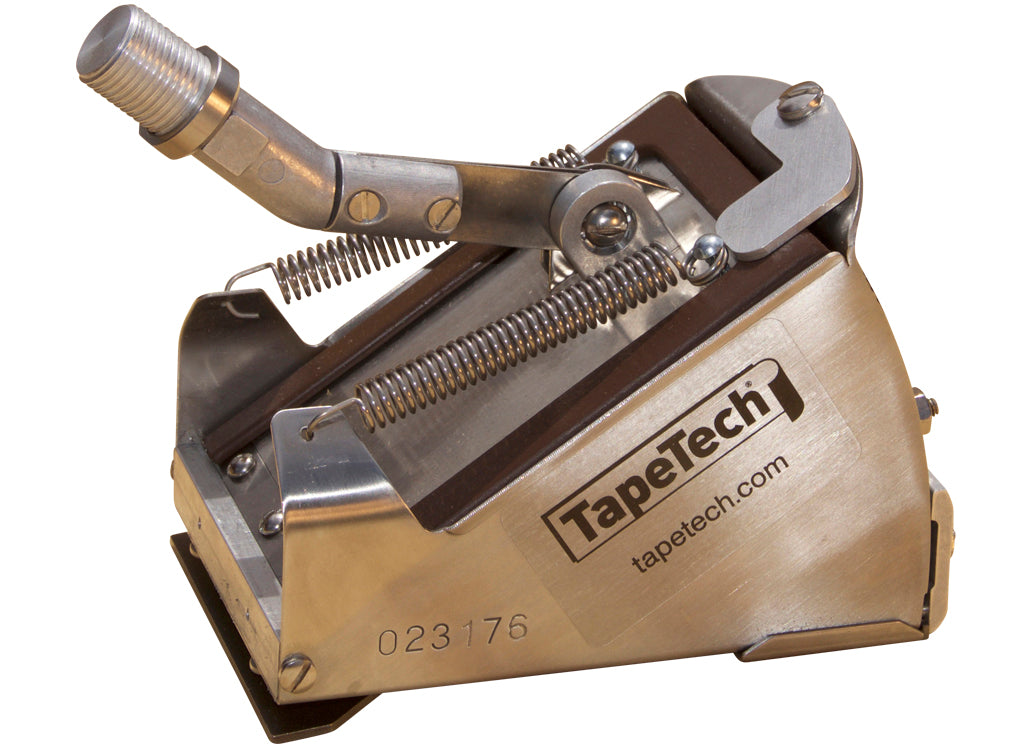 2-inch TapeTech EasyClean Nail Spotter with stainless steel body and skid plate, back view