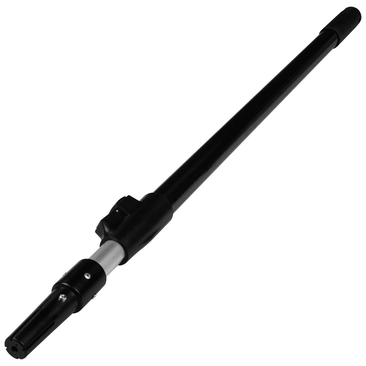 Level 5 Skimming Blade Extension Handle with black aluminum body, composite handles, and bottom rubber grip