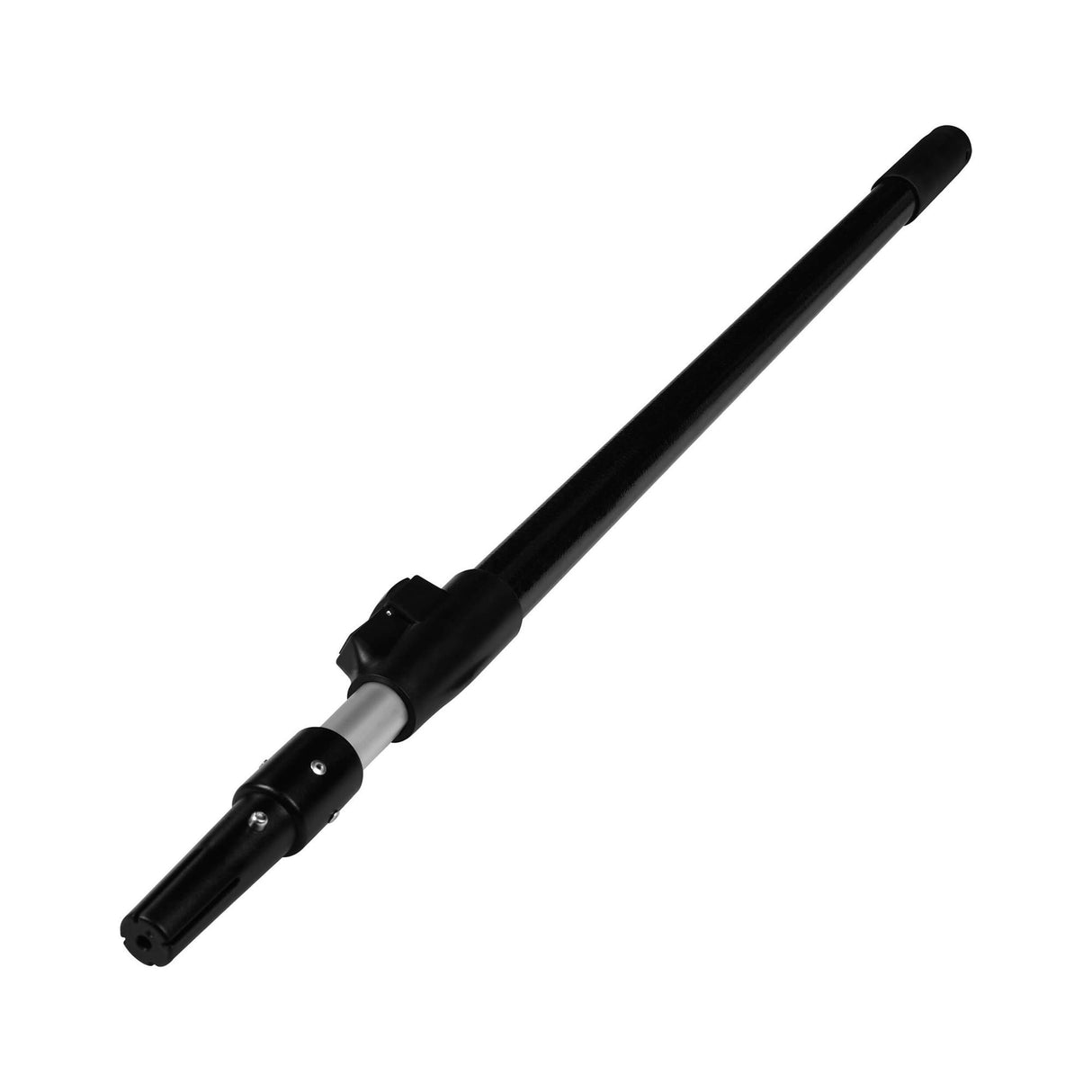 2 ft to 5 ft Level 5 Skimming Blade Extension Handle made from fiberglass and aluminum with a black finish