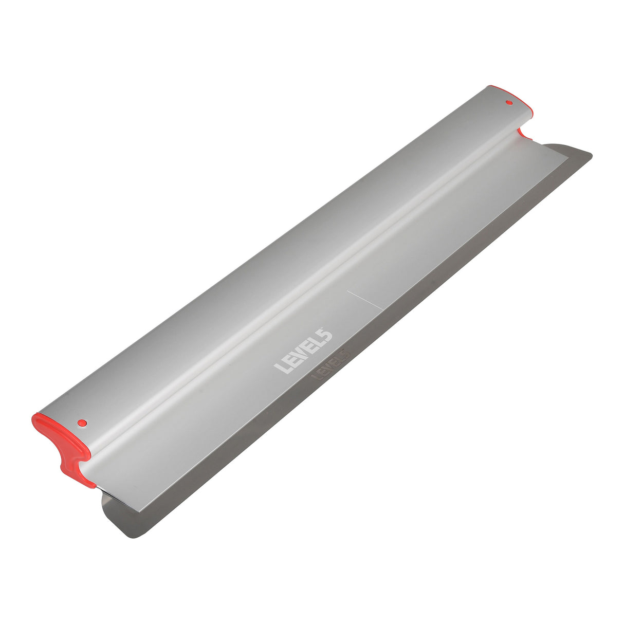 32-inch Level 5 Skimming Blade with a stainless steel blade, red composite end caps, and a grey plastic body