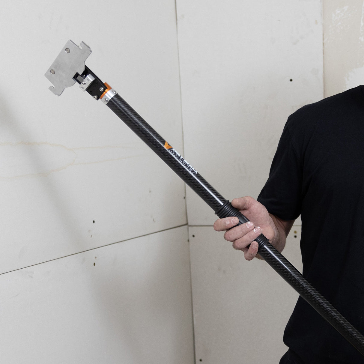 Drywall Master Warrior Carbon Fiber Flat Finishing Extension Handle