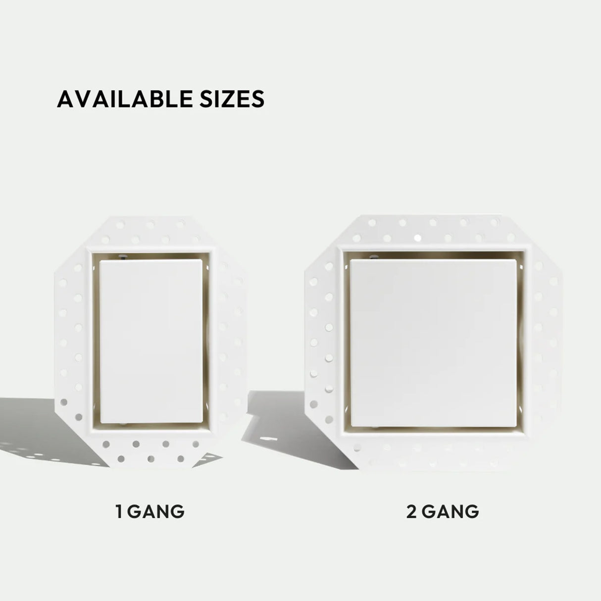 Fittes Drywall No-See Receptacle Mount [Luxe]