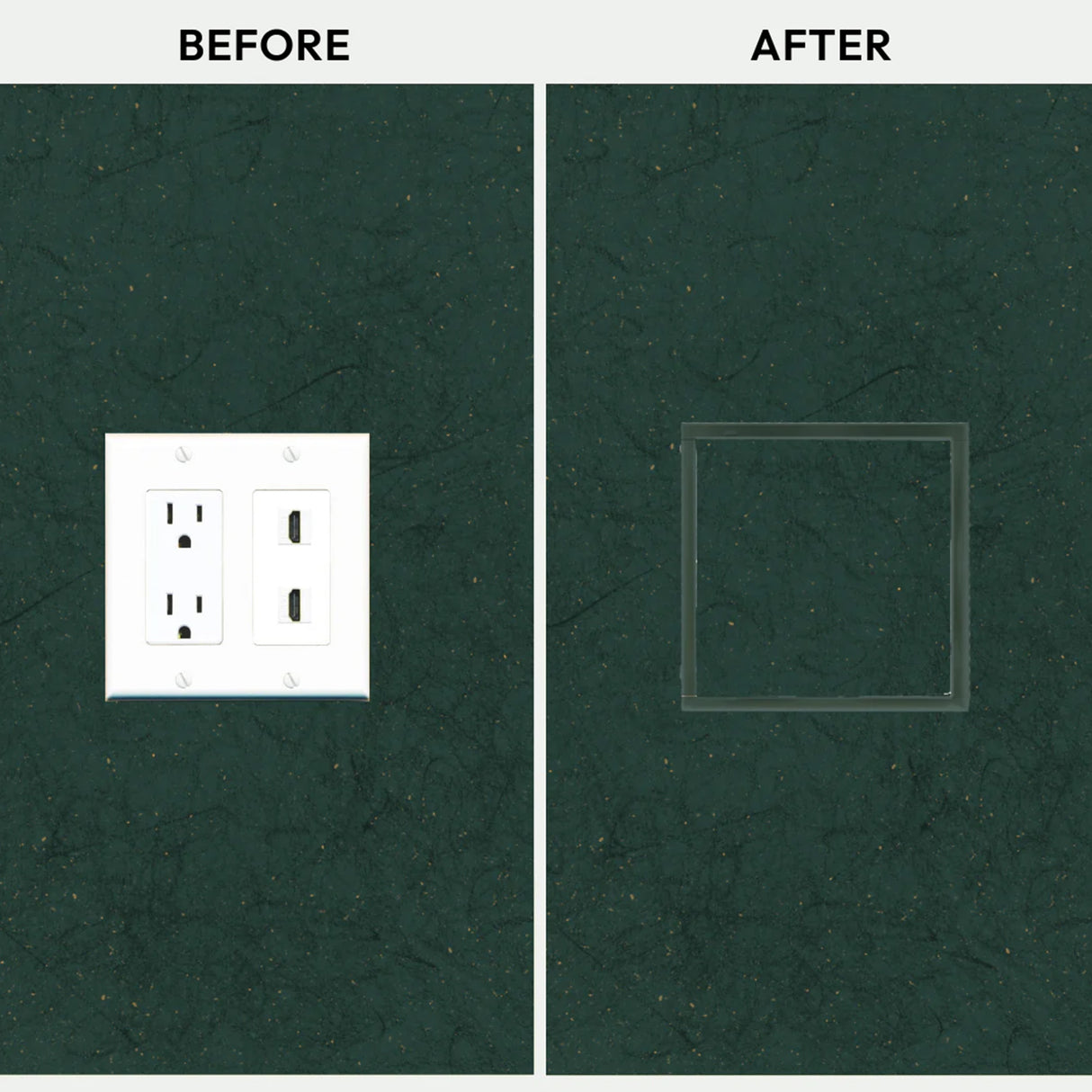 Fittes Drywall No-See Receptacle Mount [Luxe]