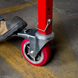 Metaltech 6" Heavy Duty Caster with Locking Pin for 6' Buildman Drywall Baker