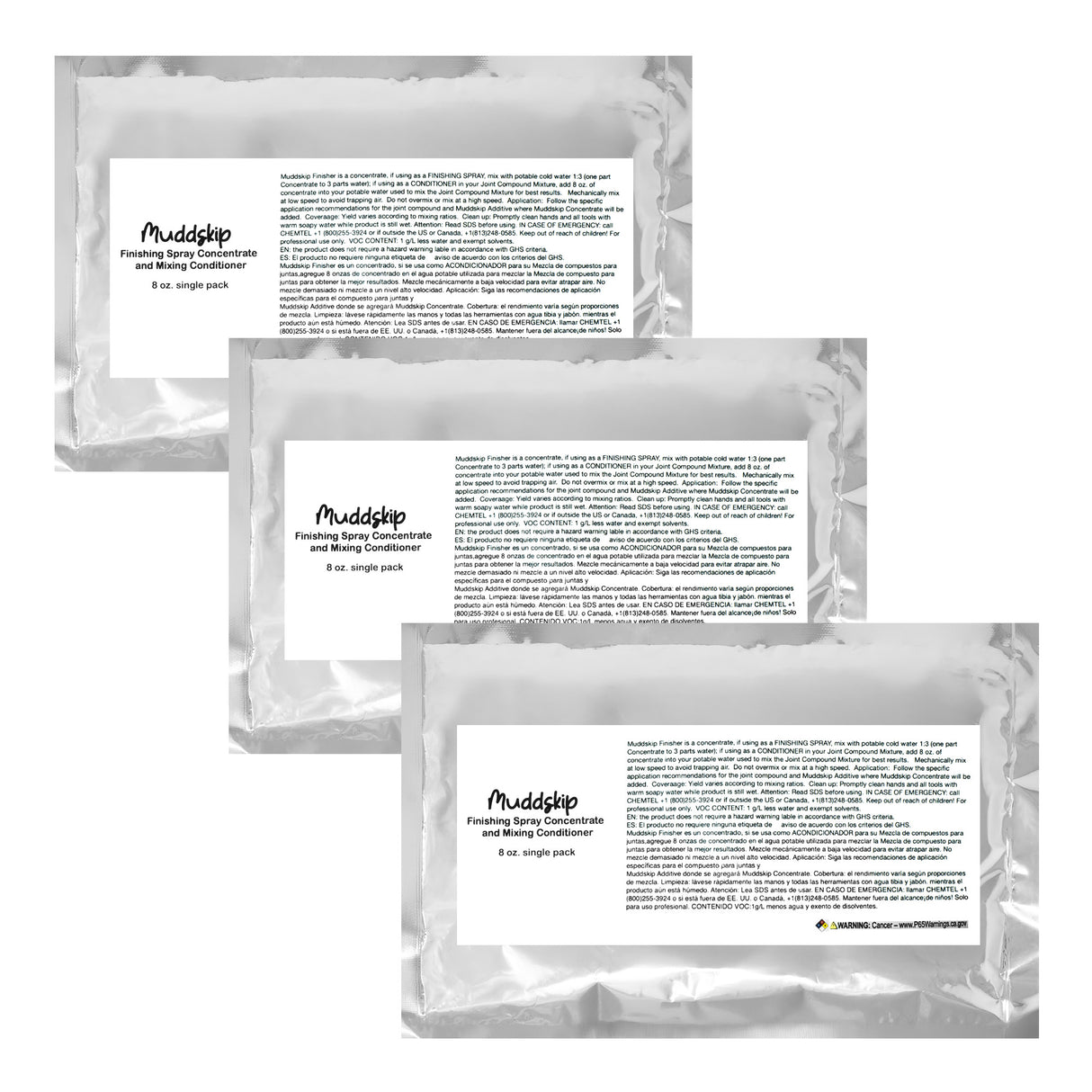 Muddskip Finisher and Conditioner Concentrate 8oz (3 Pack)