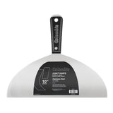 10-inch Columbia Joint Knife with stainless steel blade and black nylon handle with steel hammer head