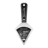 3.5-inch Columbia Pointing Knife with stainless steel blade and black nylon handle with steel hammer head