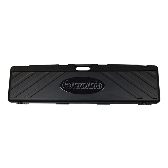 Black rugged polymer Columbia Sabre Blade Case with handle and closed latches
