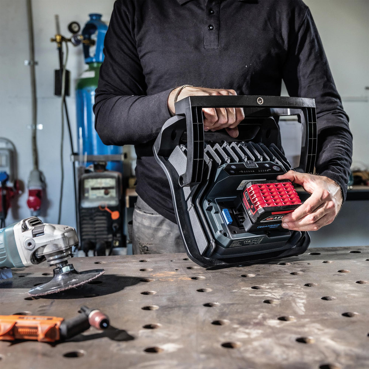 Scangrip Nova 10 Connect High Efficiency 10000 Lumen COB LED Work Light For 18 V/20 V Battery Packs