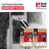 HandiFoam HFO FR Low-Pressure Spray Polyurethane Foam (SPF) w/15' Hose Kit