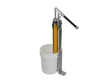TapeTech 76XLTT Extra Long EasyClean Loading Pump inside a standard sized white bucket