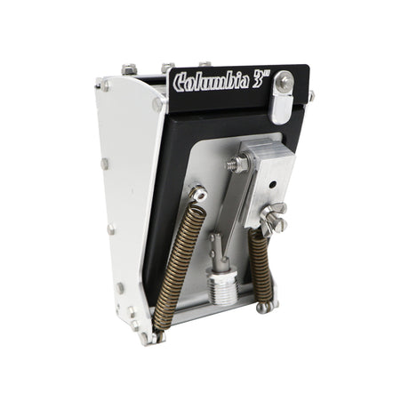 3-inch Columbia Nail Spotter made of billet aluminum and steel components with black details