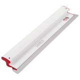 32-inch Level 5 Composite Skimming Blade with a stainless steel blade, red composite end caps, and a white plastic body