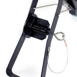 Close-up of Columbia Semi-Automatic Taper tape spool and pin