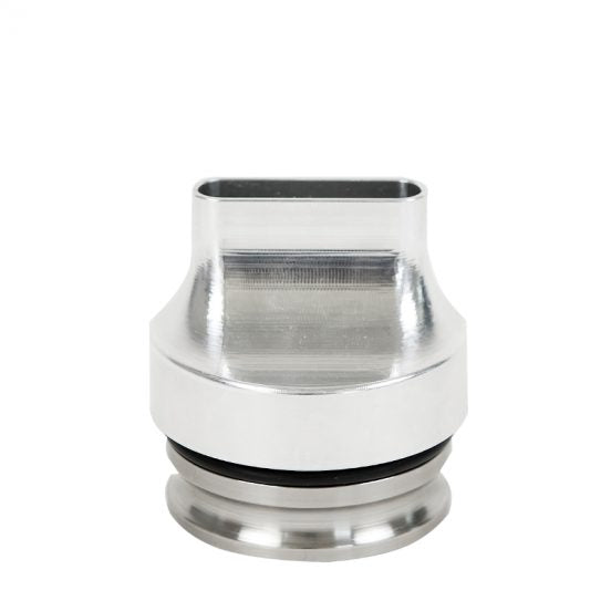 Gunmetal grey Columbia Cam Lock Tube Box Filler made of aluminum and steel, standing upright