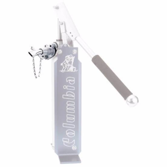 Columbia Box Filler attached to a Columbia Mud Pump